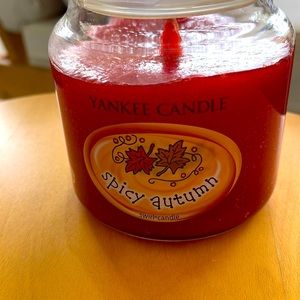 NEW! Yankee Candle- Spicy Autumn.